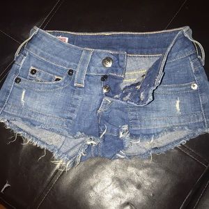True religion shorts